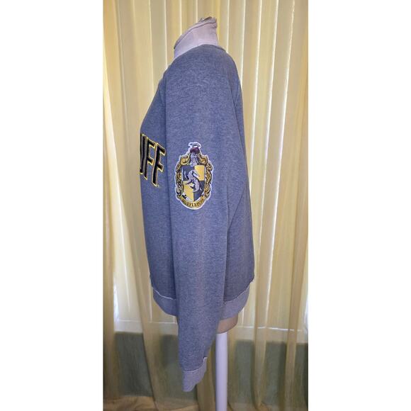 Universal‎ Studio Women's Harry Potter Hufflepuff Crew Neck Sweatshirt SIze M - Picture 2 of 6